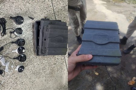 PM remove câmeras clandestinas usadas pelo tráfico em Valéria