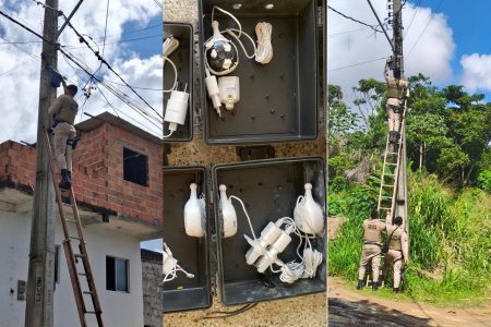 PM remove câmeras clandestinas usadas para monitorar ações policiais em Valéria