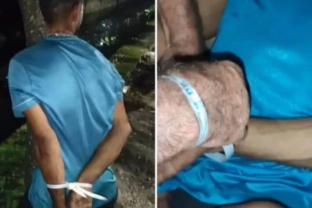 Homem é amarrado por moradores após invadir casa no Rio Vermelho