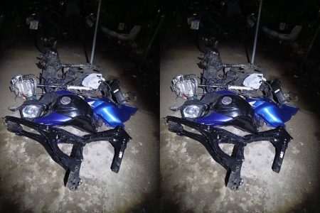 Homem é preso com moto roubada desmontada no bairro do Pero Vaz