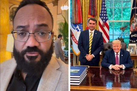 Leandro de Jesus integra comitiva de Flávio Bolsonaro para reunião com Trump nos EUA