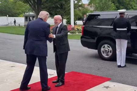 Lula se reúne com Donald Trump na Casa Branca