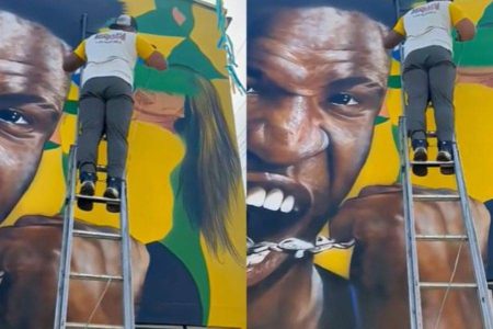 Virginia é apagada de mural com Vini Jr. após fim do relacionamento