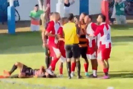 Vice-prefeito de Lagedo do Tabocal se envolve em confusão durante jogo em Maracás