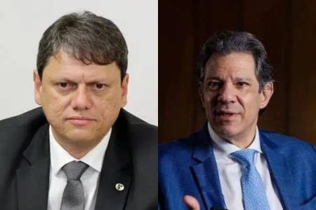 Tarcísio de Freitas detona Haddad após críticas e afirma: “O cara que quebrou o Brasil quer falar de gestão”