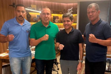 Soldado Prisco apresenta demandas da Polícia Militar em reunião com ACM Neto