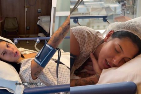 Viraliza vídeo de Ana Castela após exame de endoscopia