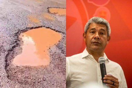 Vereador crítica estado de rodovia após Jerônimo anunciar reforma: “caçando buraco”