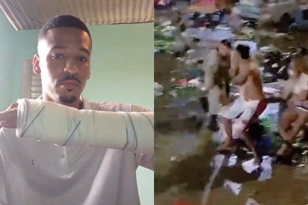 “Não fiz nada de errado”, diz torcedor do Vitória agredido por PMs após final no Barradão