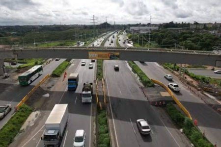 Obras do VLT provocam mudanças no trânsito e interdições na BR-324