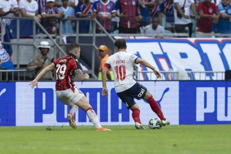 Vitória é o segundo time da Série A que mais entrou em campo; Bahia aparece entre os últimos