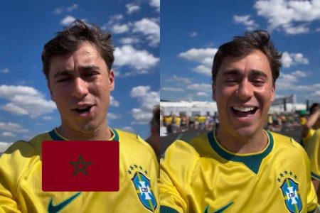 Nikolas provoca PT ao associar símbolos da bandeira do Marrocos ao partido: “Só ganham no tapetão”
