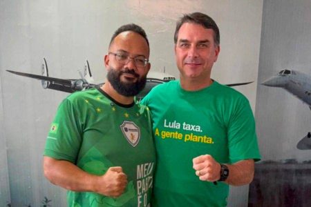 Leandro de Jesus recepciona Flávio Bolsonaro na Bahia Farm Show: “O nosso estado vai fazer a diferença”