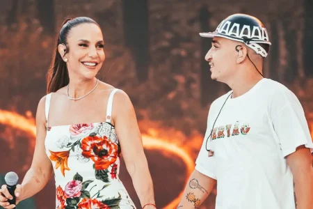 Ivete Sangalo surpreende público no São João de Petrolina ao cantar com João Gomes