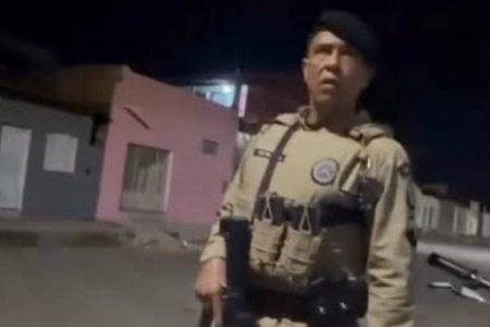 PM agride mulher com tapas no rosto durante abordagem policial em Barreiras