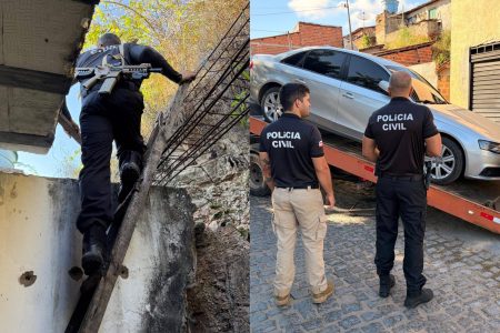 Operação contra facção termina com cinco presos e carro de luxo apreendido em Jequié