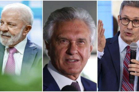 Lula empata com Caiado e Zema em cenários de 2º turno, aponta pesquisa