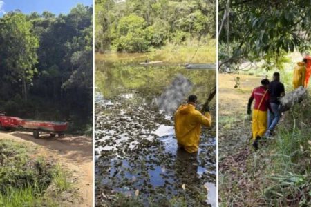 Corpo é encontrado em represa na zona rural de Porto Seguro