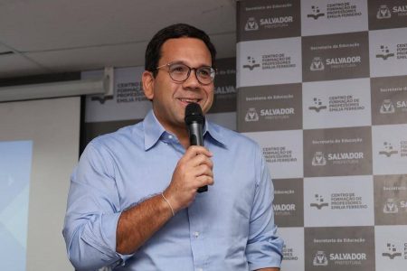 Secretário da Educação afirma que nova licitação vai garantir retomada das obras de escola em Salvador