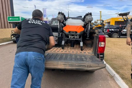 Polícia Civil cumpre mandado de busca e apreensão na Bahia Farm Show 2026