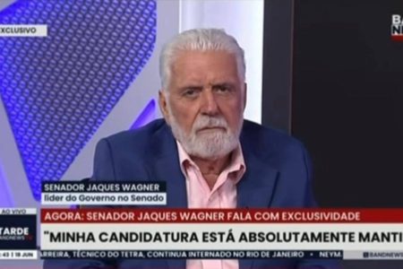 “Difícil ele mexer na minha posição”, diz Wagner após conversa com Lula sobre liderança no Senado
