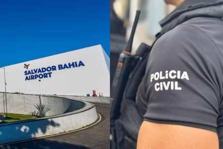 Homem é preso por tentar embarcar com documento falso no Aeroporto de Salvador; filho é procurado