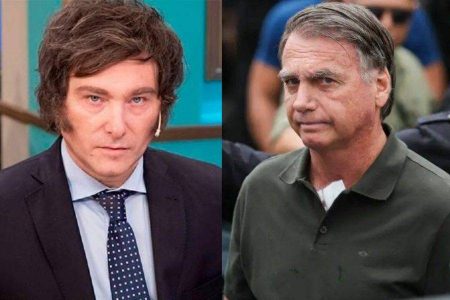 Visita de Javier Milei a Bolsonaro é vetada por Moraes