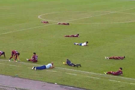 Enxame de abelhas interrompe final do Baianão Sub-20 entre Bahia e Flu de Feira