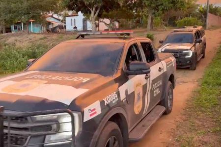 Dois suspeitos de duplo homicídio em SP são presos pela Polícia Civil no Recôncavo baiano