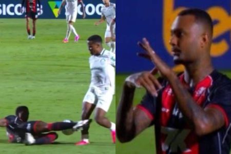 CBF divulga áudio do VAR nas expulsões de Cacá e Luan Cândido em Vitória x Palmeiras