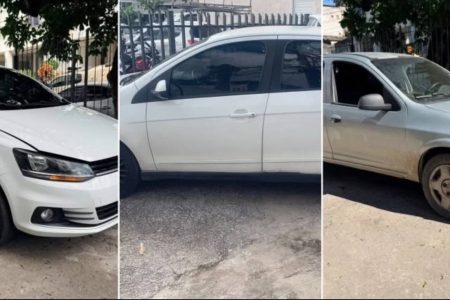 Batalhão Apolo prende quatro suspeitos e recupera três veículos em Salvador