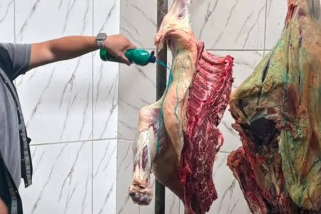 Operação apreende cerca de 800 kg de carne clandestina em feira livre de Ibicaraí