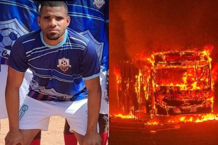 Vendedor de lanches morre em ação da PM e ônibus é queimado durante protesto em São Cristóvão