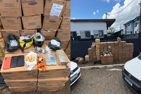 Carga roubada é recuperada durante Operação Força Total em Camamu; dois homens são presos