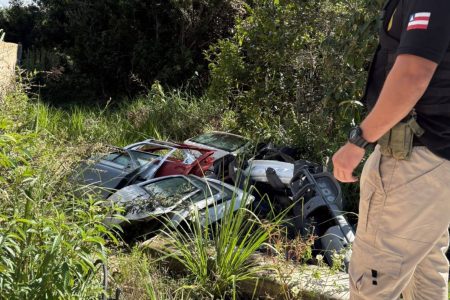 Polícia desmonta esquema de desmanche clandestino durante operação em Porto Seguro