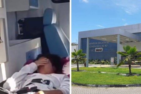 Mãe entra em desespero após filha com fêmur quebrado ser devolvida a hospital municipal por falta de vaga em unidade de referência