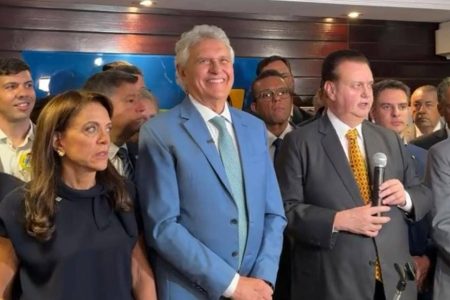 Caiado anuncia Kassab como vice na chapa do PSD para a Presidência