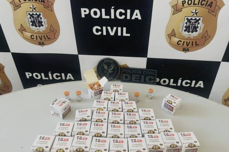 Polícia Civil apreende 124 ampolas de Mounjaro transportadas irregularmente em Vitória da Conquista