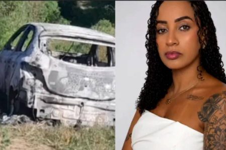Empresária e influenciadora é encontrada morta dentro de carro carbonizado na Bahia
