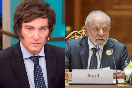 Milei dispara novas críticas ao governo brasileiro e volta a chamar Lula de “ladrão” e “corrupto”