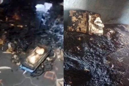 Celular pega fogo durante carregamento e provoca incêndio em casa no oeste da Bahia