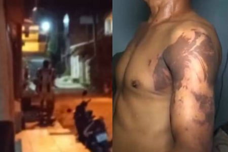 Homem é preso após lançar líquido semelhante a ácido contra três integrantes da mesma família em Itabuna