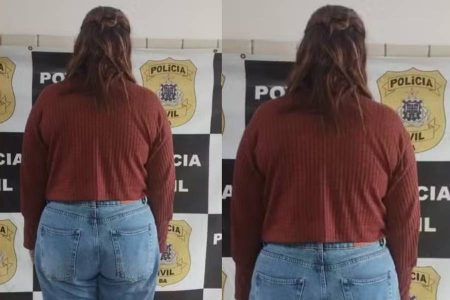 Mulher é presa após suspeita de aplicar golpes em clientes na venda de piscinas na Bahia