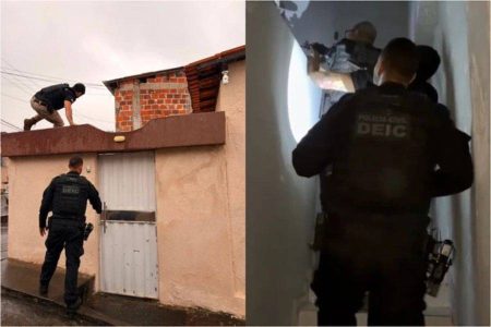 Operação contra tráfico termina com cinco presos e adolescente apreendido em Jequié