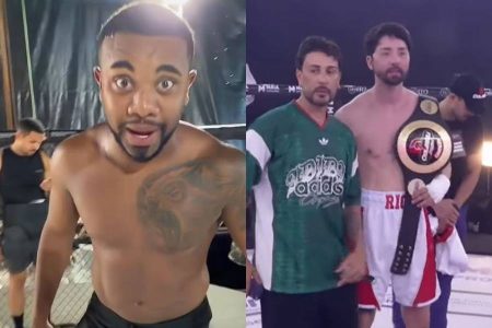 Arregou? Davi Brito perde luta por W.O. após alegar lesão no ombro