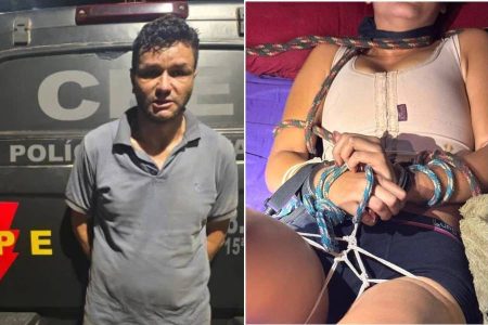 Mulher é encontrada amarrada após cinco dias em cárcere; ex-marido é preso