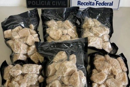 Carga com 3 kg de MDMA avaliada em R$ 2 milhões é apreendida em Salvador
