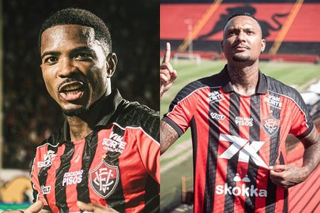 STJD mantém apenas suspensão automática para Cacá e Luan e multa o Vitória em R$ 10 mil