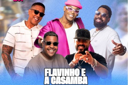 Flavinho anuncia convidados especiais para edição do CaSamba de Dia dos Pais