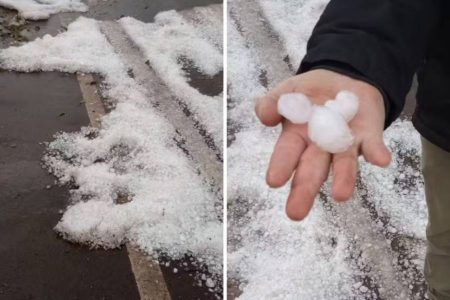 Granizo causa estragos em mais de 1,5 mil casas após temporais no Rio Grande do Sul